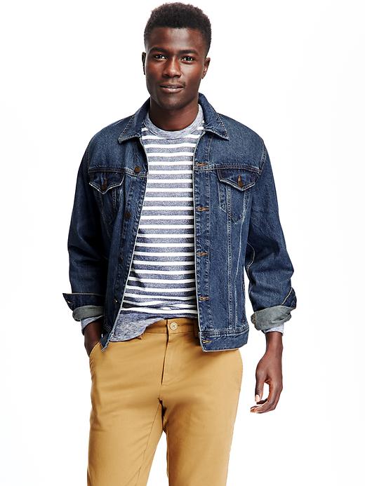 Image number 1 showing, Denim Jacket for Men