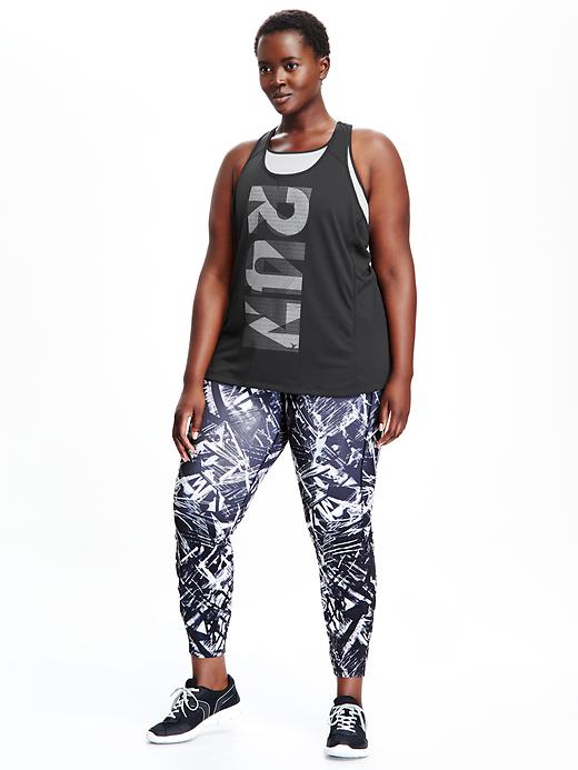 Image number 3 showing, Go-Dry Plus-Size Graphic Tank