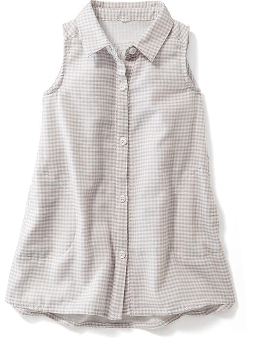 View large product image 1 of 2. Plaid Shirt-Dress for Baby