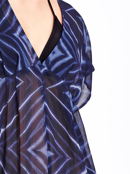 Image number 4 showing, Crinkle Chiffon Kimono Cover-Up