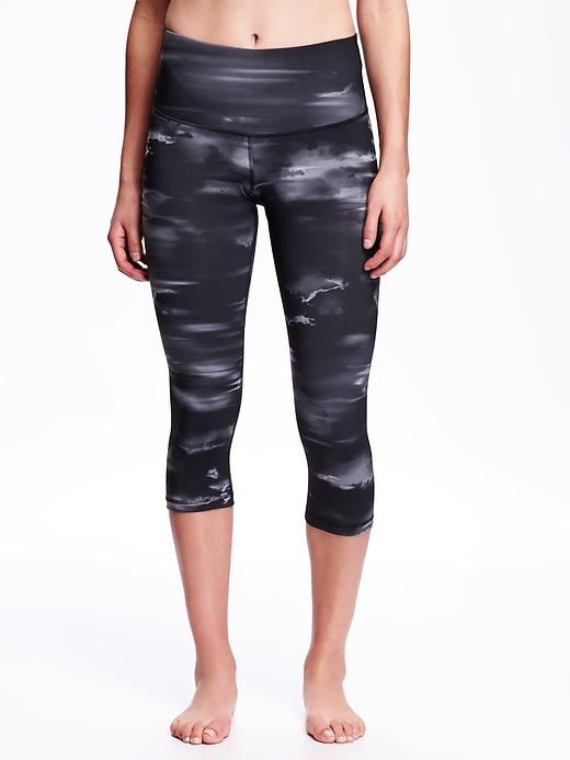 View large product image 1 of 2. High-Rise Compression Crops for Women
