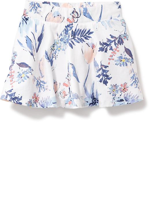 View large product image 1 of 1. Floral-Print Skort for Toddler