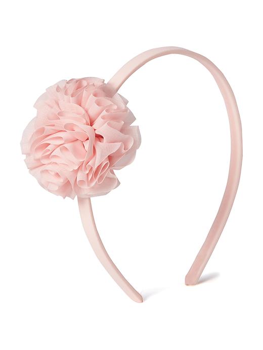 View large product image 1 of 1. Chiffon-Rosette Headband for Baby