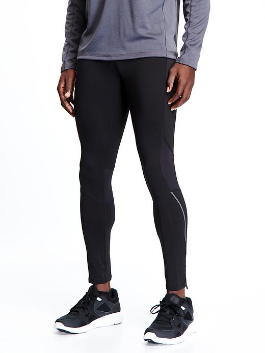View large product image 1 of 2. Go-Dry Running Tights for Men
