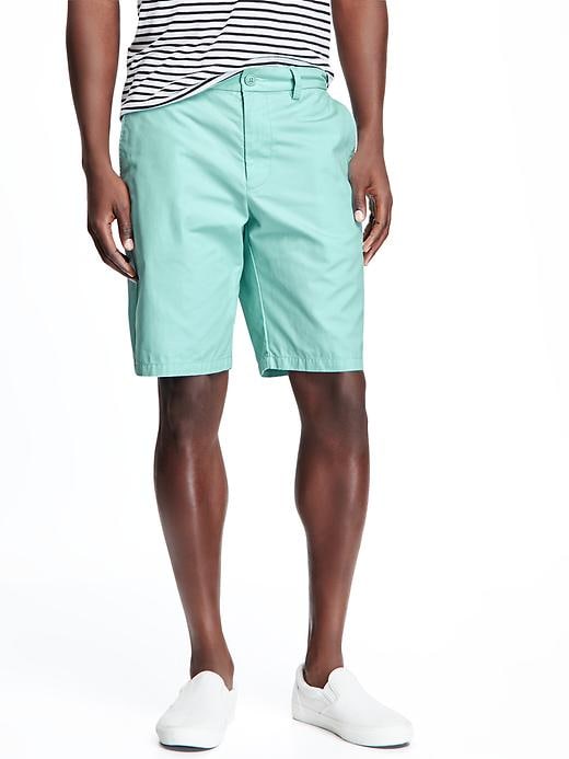 View large product image 1 of 1. Slim Ultimate Khaki Shorts for Men (10")