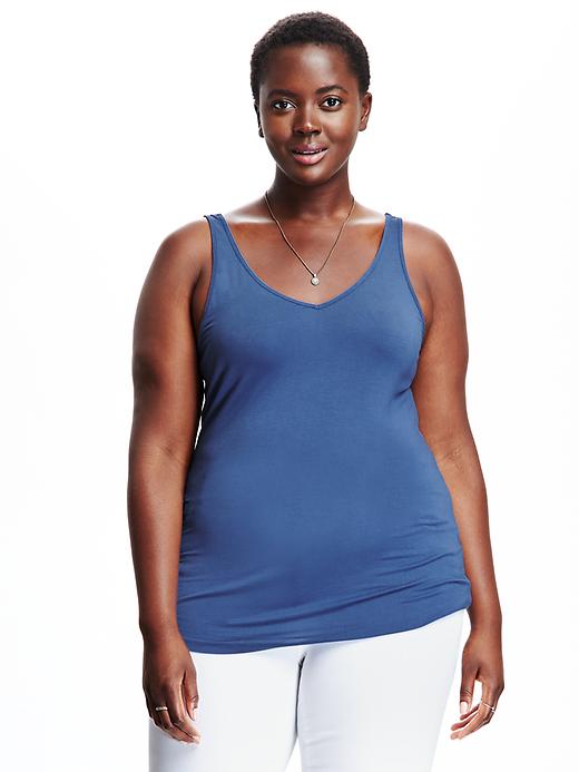 Image number 1 showing, Two-Way Plus-Size Tank