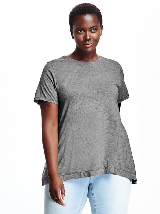 Image number 1 showing, Plus-Size Swing Top for Women