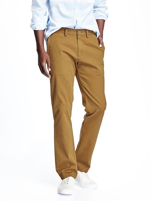 View large product image 1 of 1. Slim Ultimate Built-In Flex Chinos for Men