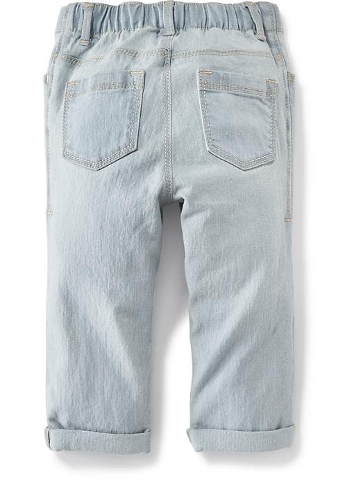 View large product image 2 of 2. Patched Boyfriend Jeans for Toddler