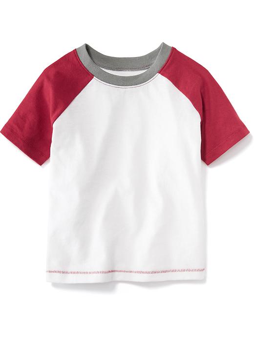 View large product image 1 of 1. Colorblock Baseball Tee for Toddler