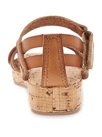 View large product image 3 of 4. Multip-Strap Mid-Wedge Sandals For Toddler