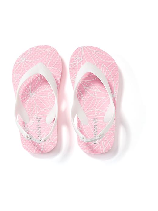 View large product image 1 of 1. Patterned Flip-Flops For Toddler