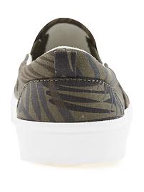 View large product image 3 of 4. Printed Slip-On Sneakers for Boys