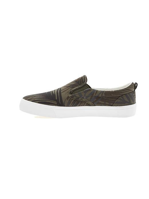 View large product image 2 of 4. Printed Slip-On Sneakers for Boys