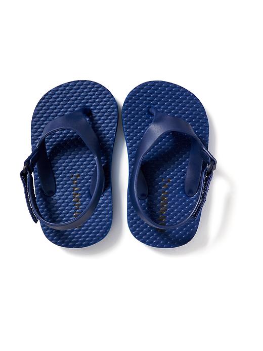 View large product image 1 of 1. Patterned Flip-Flops