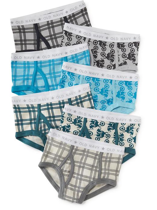 View large product image 1 of 1. Patterned Brief 7-Pack for Baby