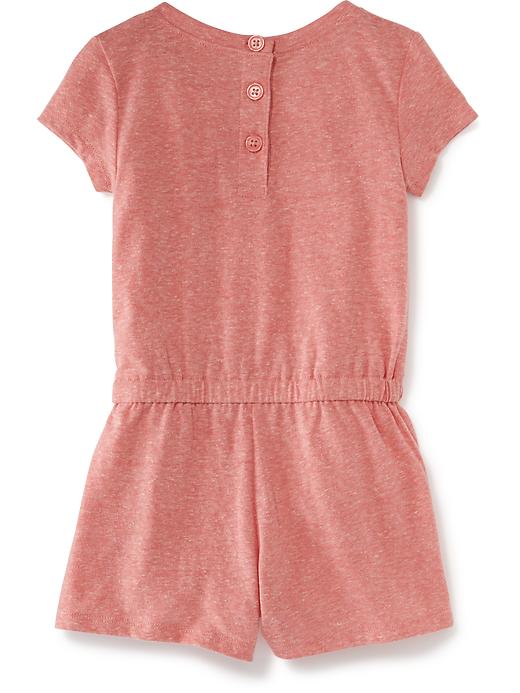 View large product image 2 of 2. Heathered Romper for Toddler