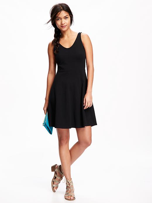 Image number 1 showing, Fit & Flare Tank Dress