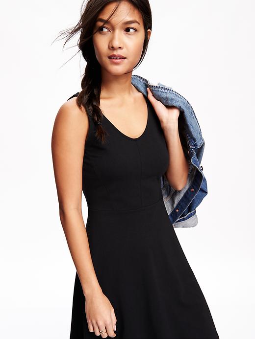 Image number 3 showing, Fit & Flare Tank Dress