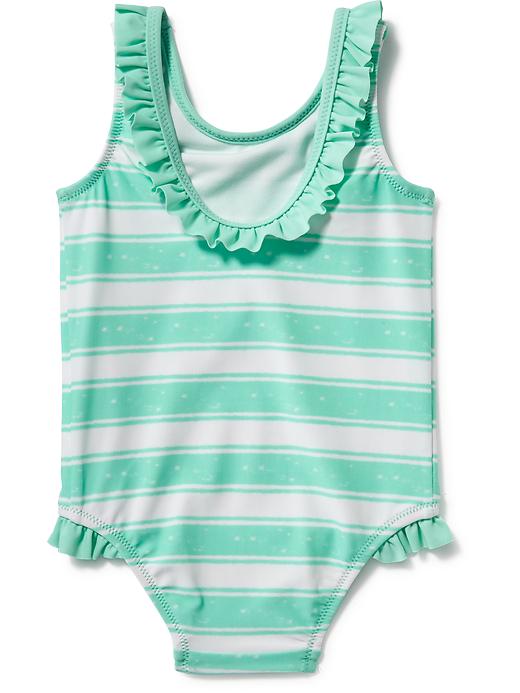 View large product image 2 of 2. Ruffled Swimsuit for Baby