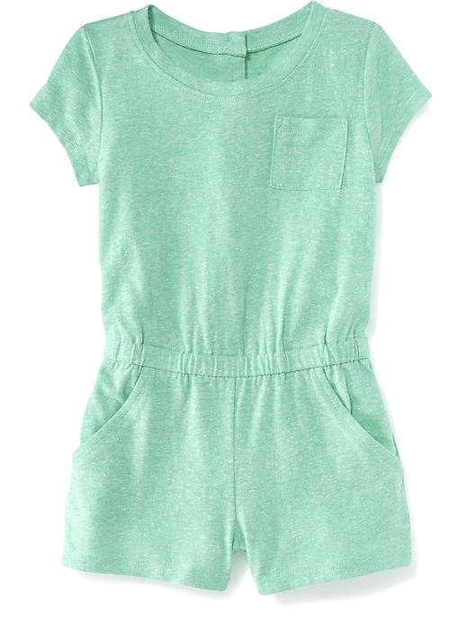 View large product image 1 of 1. Heathered Romper for Toddler