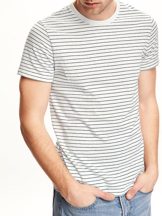 Image number 4 showing, Soft-Washed Striped Tee for Men