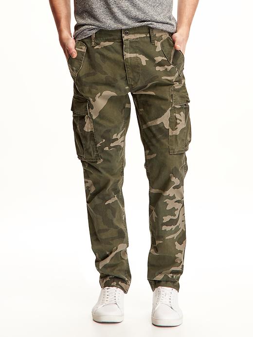 View large product image 1 of 2. Twill Cargos for Men