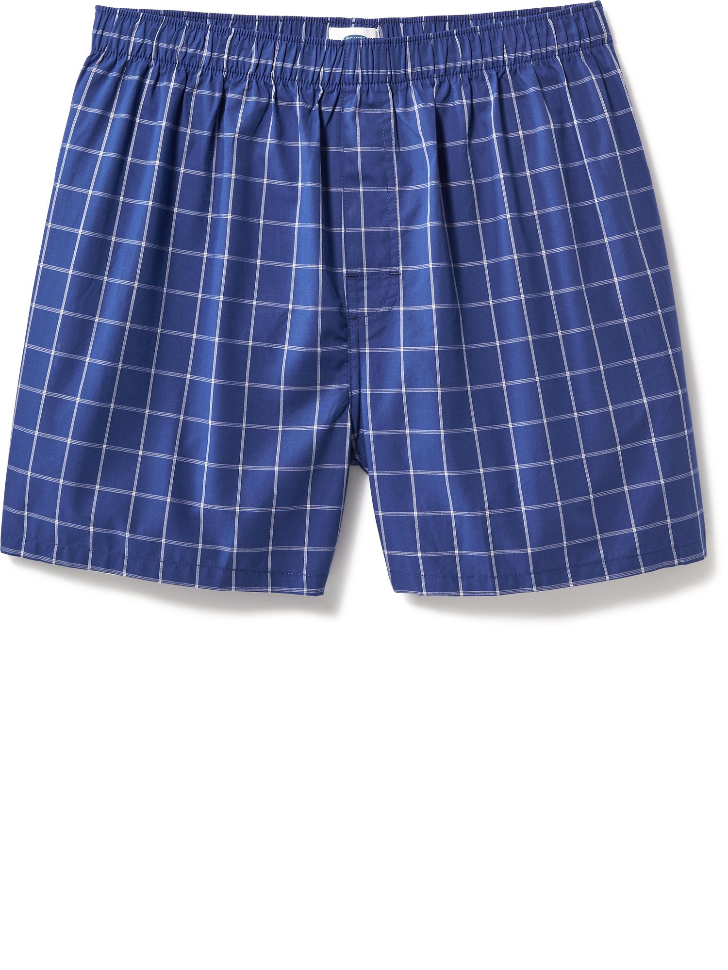 View large product image 1 of 1. Plaid Boxers for Men
