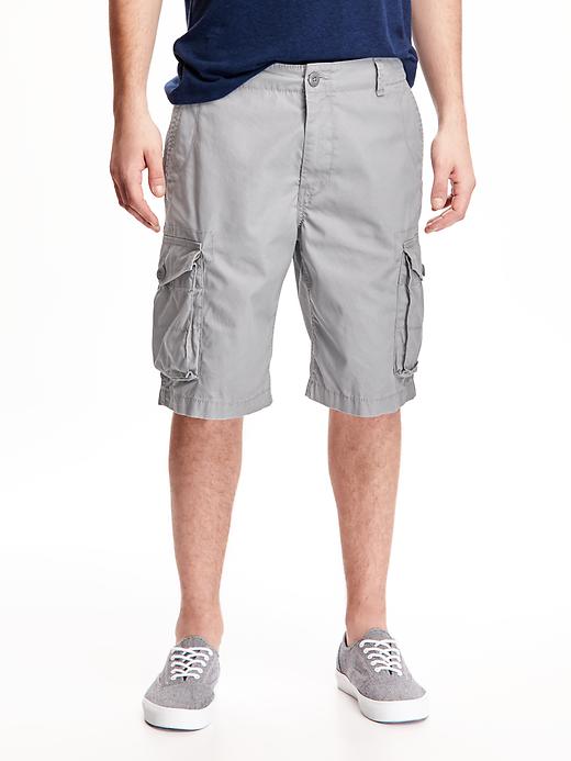 View large product image 1 of 1. Twill Cargo Shorts for Men (10 3/4")