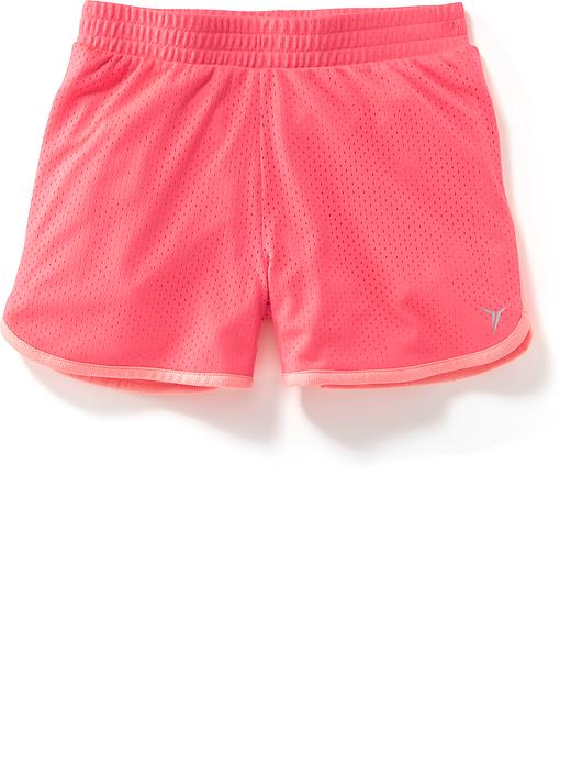 View large product image 1 of 1. Relaxed Mesh Shorts for Girls