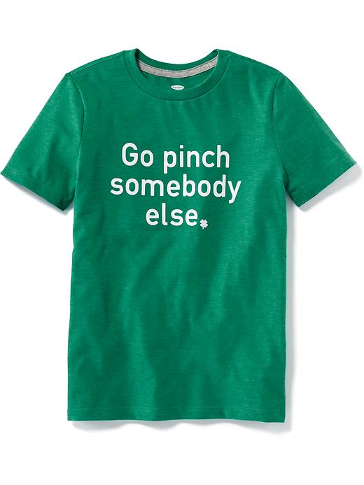 View large product image 1 of 1. St. Patrick's Day Graphic Tee for Boys