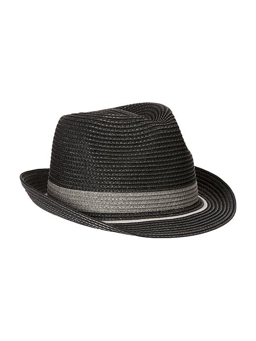 View large product image 1 of 1. Trilby Straw Hat for Men