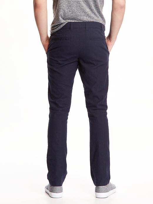 View large product image 2 of 2. Linen-Blend Pants for Men