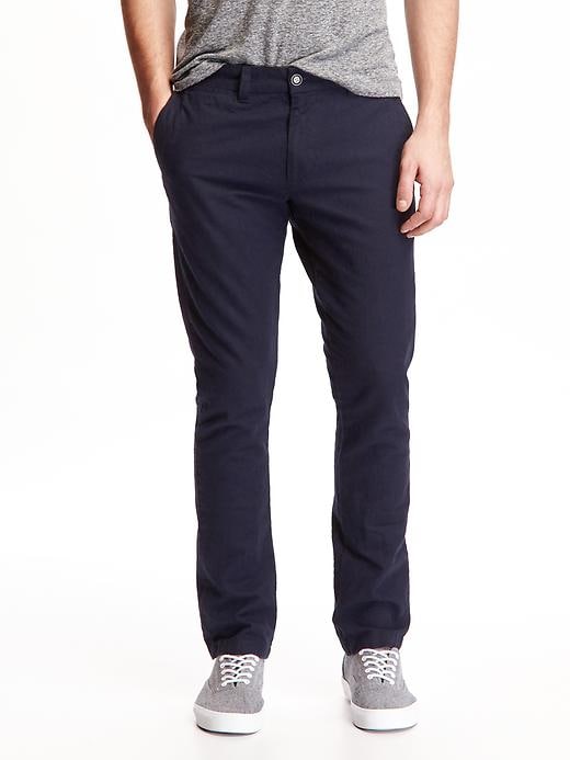 View large product image 1 of 2. Linen-Blend Pants for Men