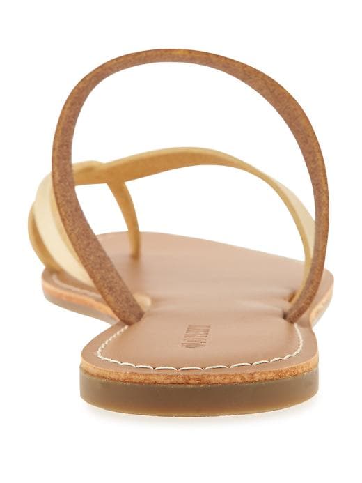 Image number 3 showing, Criss-Cross Faux-Leather Sandals for Women