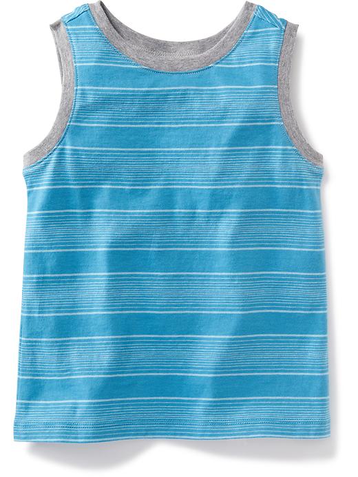 View large product image 1 of 1. Stripe Muscle Tee for Toddler