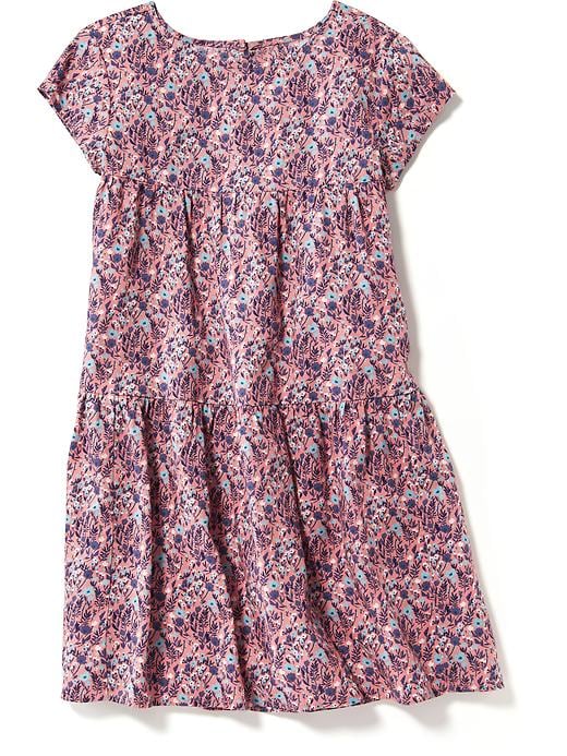 View large product image 2 of 2. Tiered Swing Dress for Girls