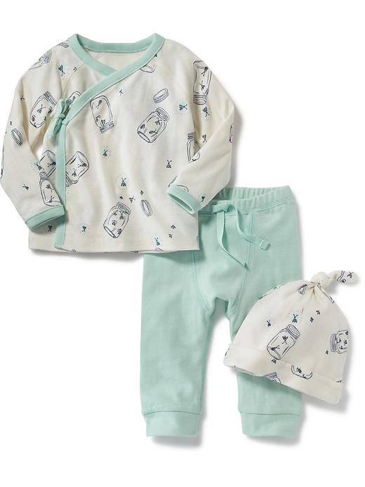 View large product image 1 of 1. Printed Kimono 3-Piece Set for Baby