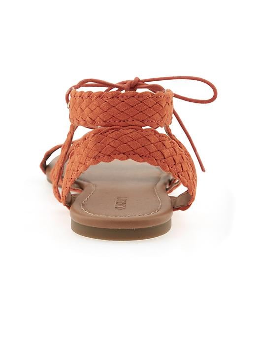 Image number 3 showing, Braided Gladiator Sandals for Women