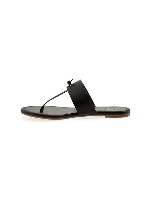 Image number 2 showing, T-Strap Slide Sandals for Women