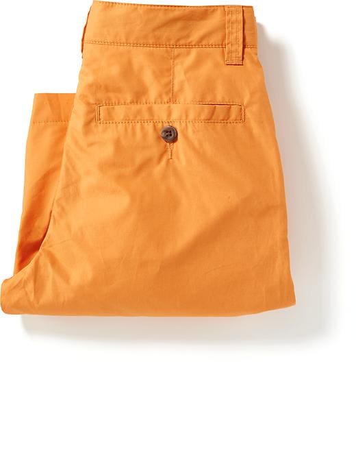 View large product image 2 of 2. Poplin Flat Front Shorts for Boys