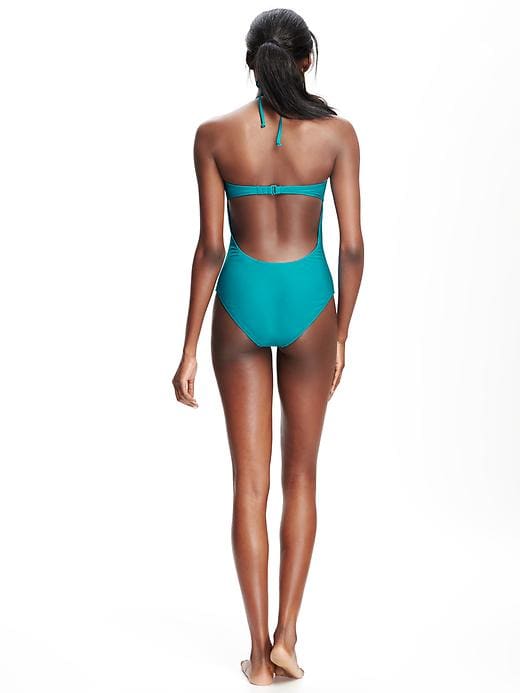 Image number 2 showing, Bandeau Halter Swimsuit for Women