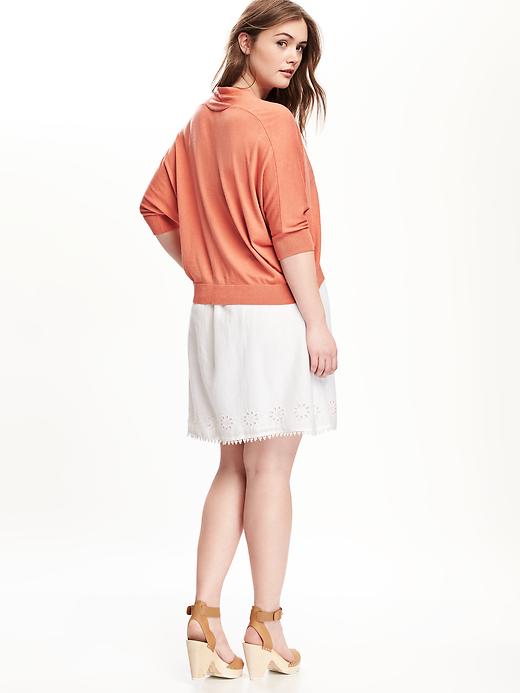 Image number 2 showing, Open-Front Plus-Size Cardigan