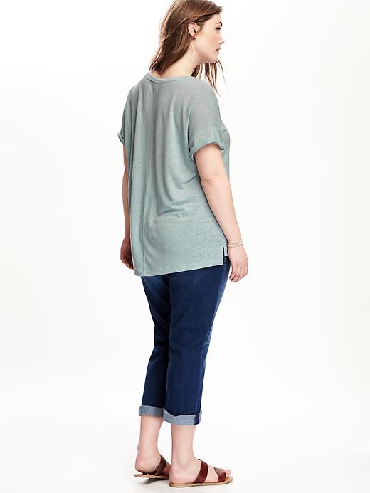 Image number 2 showing, Boyfriend Plus-Size Tee