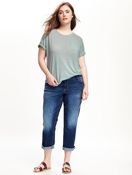 Image number 3 showing, Boyfriend Plus-Size Tee