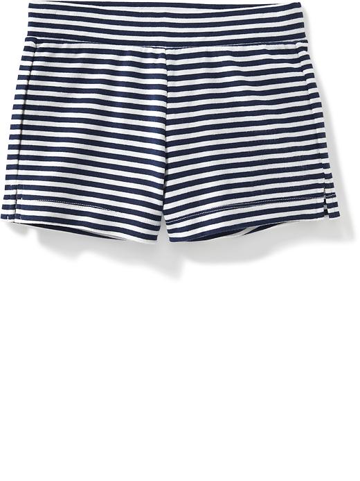 View large product image 1 of 1. Relaxed French-Terry Shorts for Girls