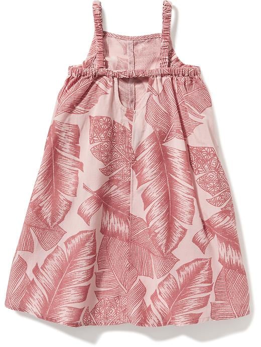 View large product image 2 of 2. Floral Cutout-Back Swing Dress for Toddler