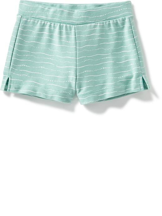 View large product image 1 of 2. Relaxed French-Terry Shorts for Girls