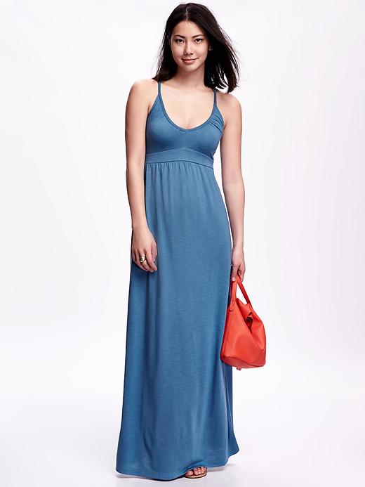View large product image 1 of 1. Empire-Waist Maxi Dress for Women