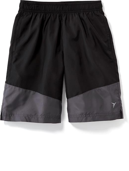 View large product image 1 of 1. Go-Dry Colorblock Training Shorts for Boys